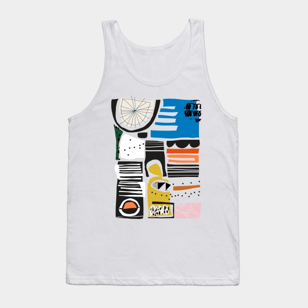 Stacks Tank Top by fossdesign